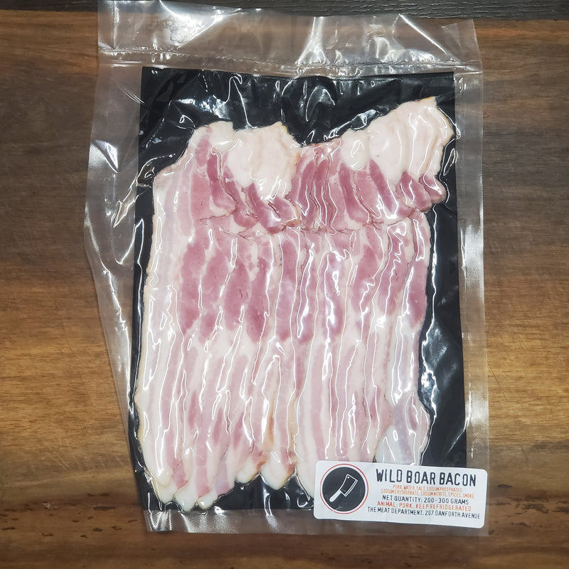 Wild Boar Bacon   Pack (8)