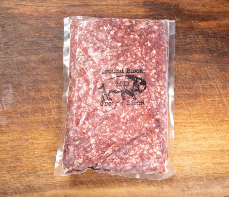 Ground Bison   1 Lb Pack