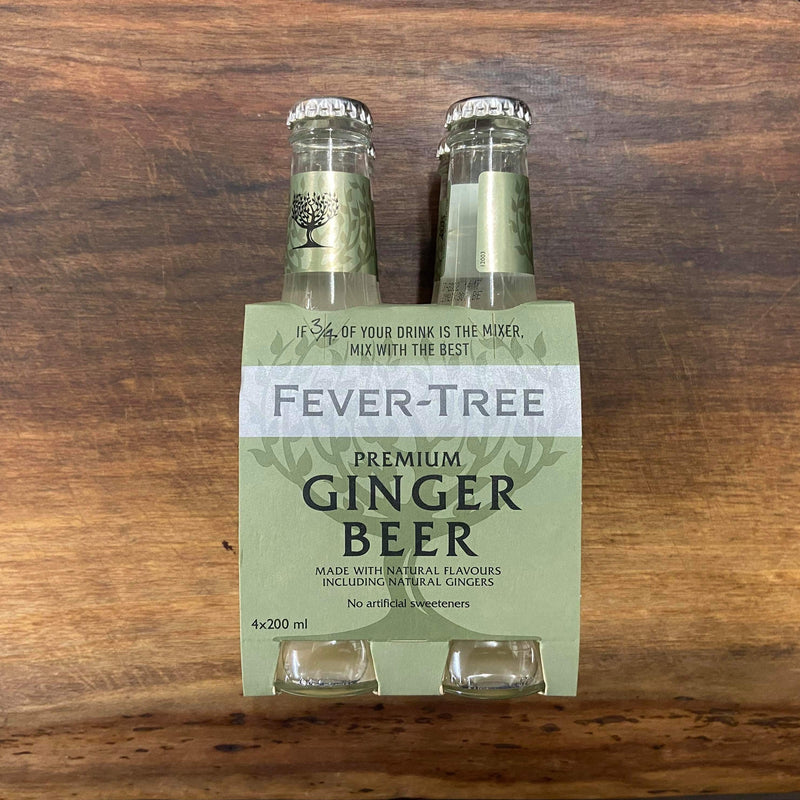 Fever Tree Ginger Beer - 4x200ml