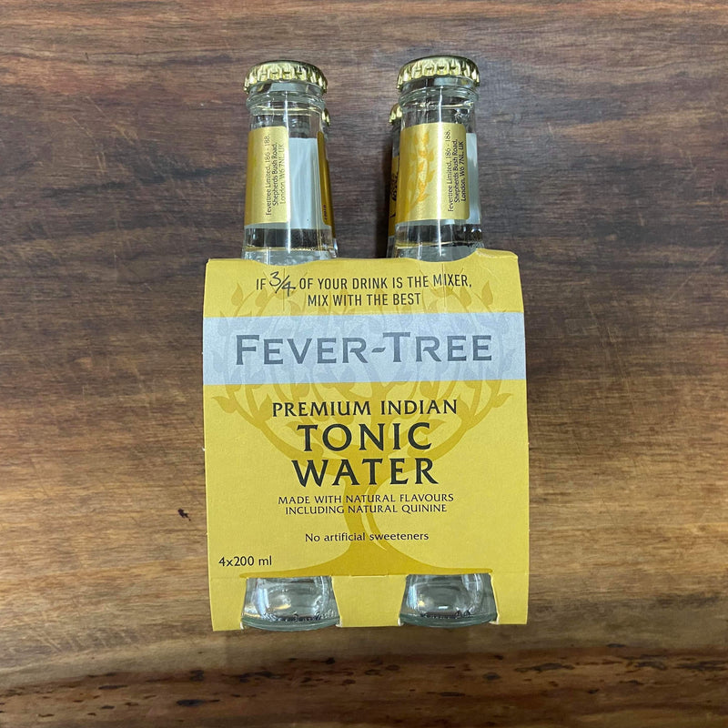 Fever Tree Premium Indian Tonic Water -4x200ml