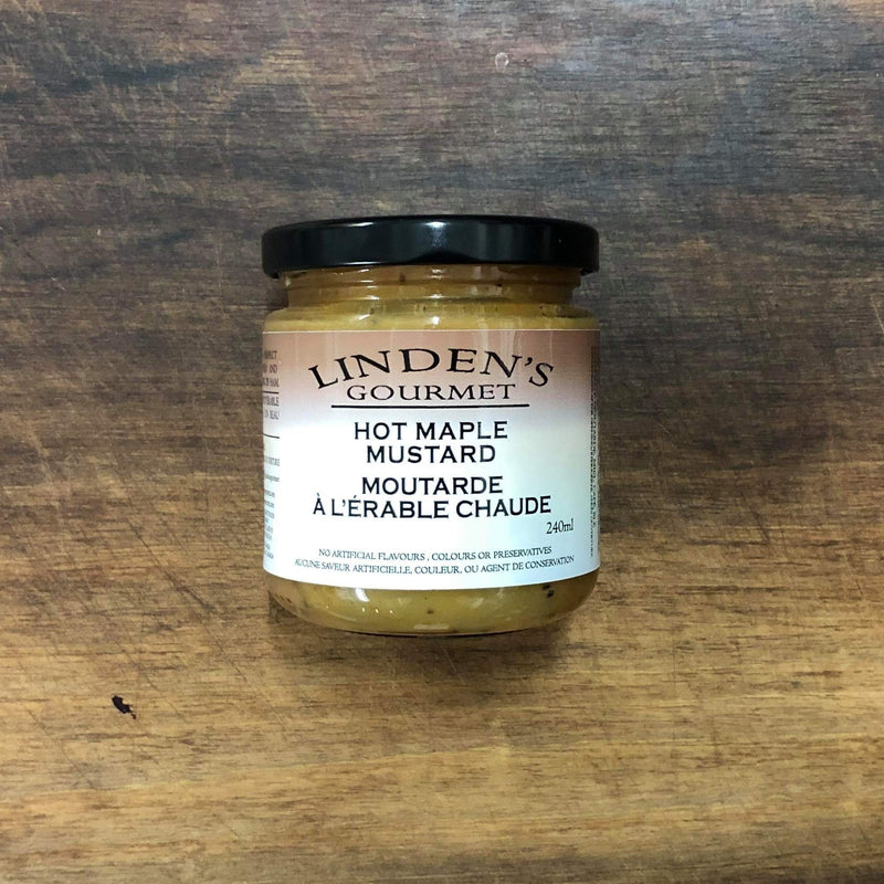 Linden's Gourmet Hot Maple Mustard - 240ml