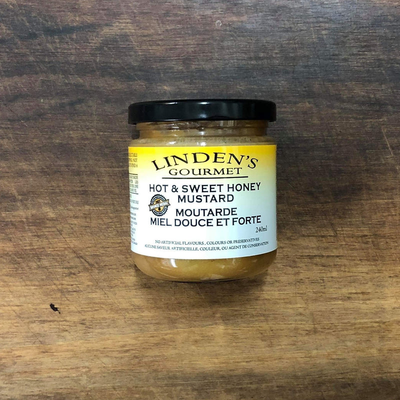 Linden's Gourmet Sweet and Hot Honey Mustard - 240ml